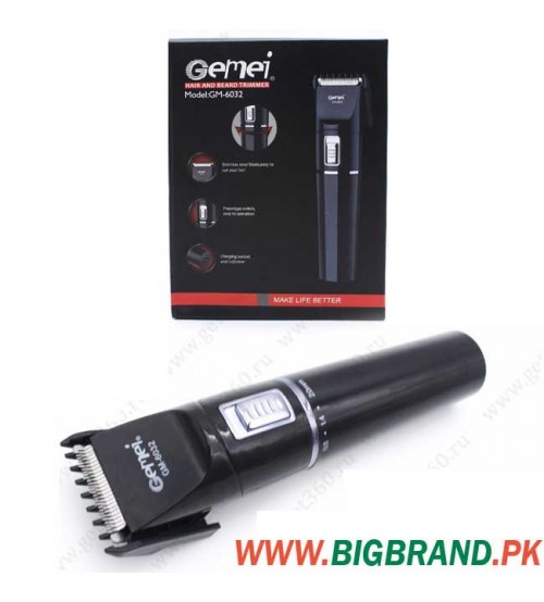 Gemei Rechargeable Hair Trimmer GM-6032